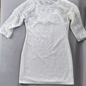 EXPRESS, Lazer cut design,  Off white, Large, Mini